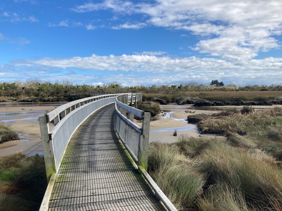 Harbour Loop на Kawatiri River Trail в Вестпорте, Новая Зеландия