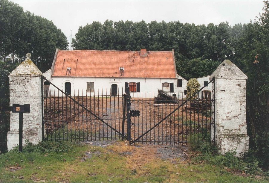 Историческое здание на улице Kasteelstraat в Вортегем-Петегем