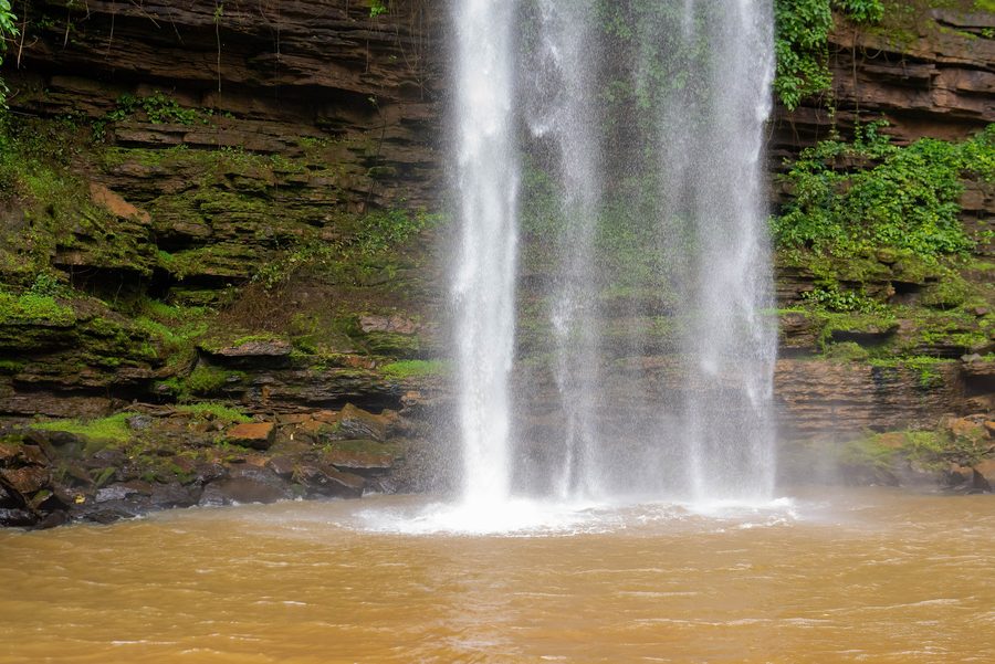 Boti Falls in der Eastern Region von Ghana