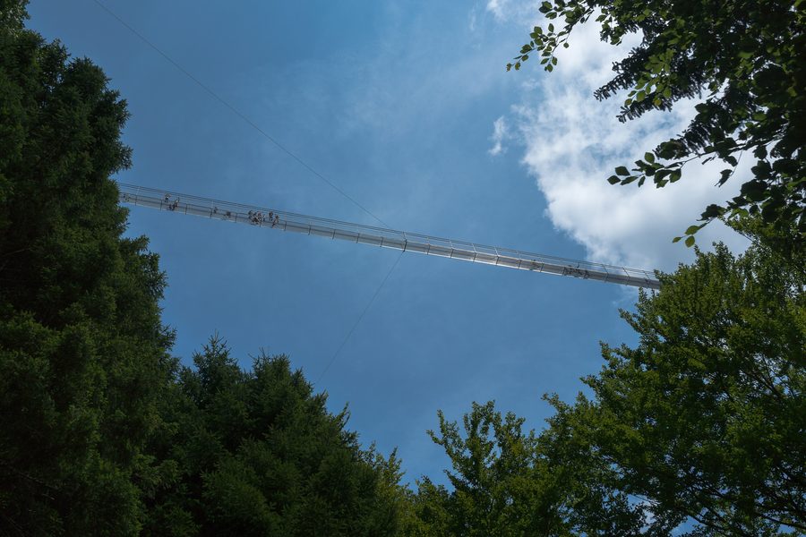 Highline 179 у Ройтте в Тироле