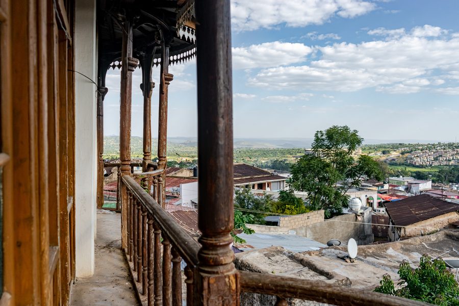 Harar Jugol, die befestigte Altstadt von Harar in Äthiopien