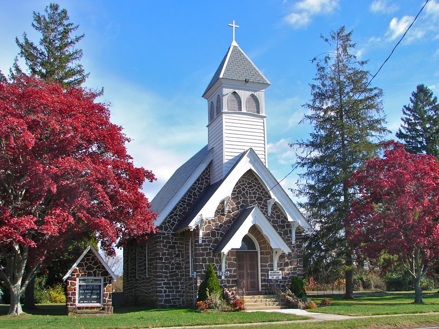 Downer Methodist Episcopal Church в Monroe Township, округ Глостер, штат Нью-Джерси