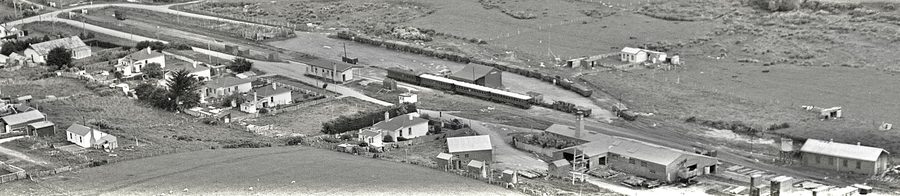 Железнодорожная станция Токануи в 1956 году