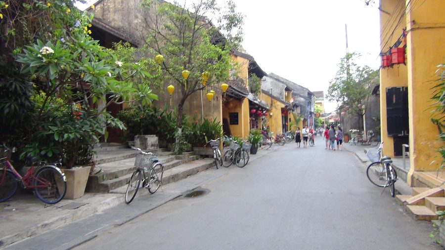 Historische Architektur in Minh An, Hội An, Quang Nam, Vietnam