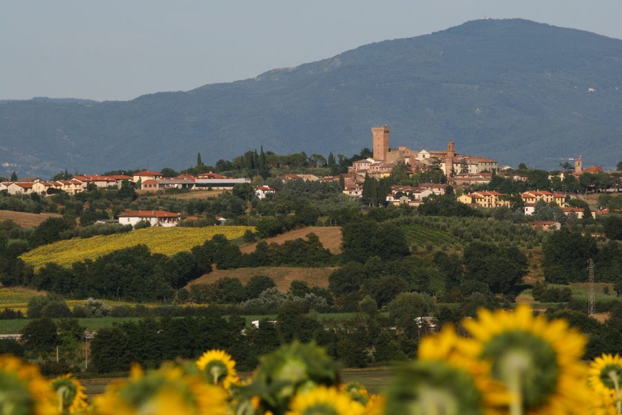 Панорама Marciano della Chiana, Ареццо