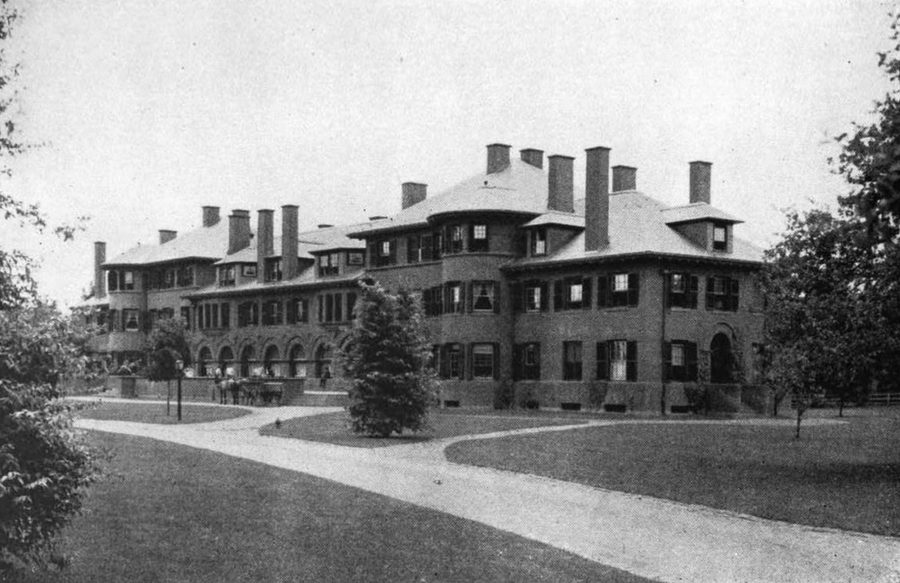 Upper House на кампусе Lawrenceville School в Нью-Джерси