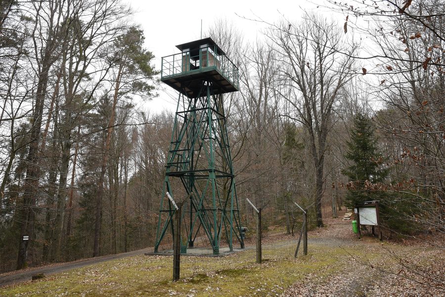 Wachturm am Dreiländereck bei Sankt Martin an der Raab nahe Eisenberg an der Raab