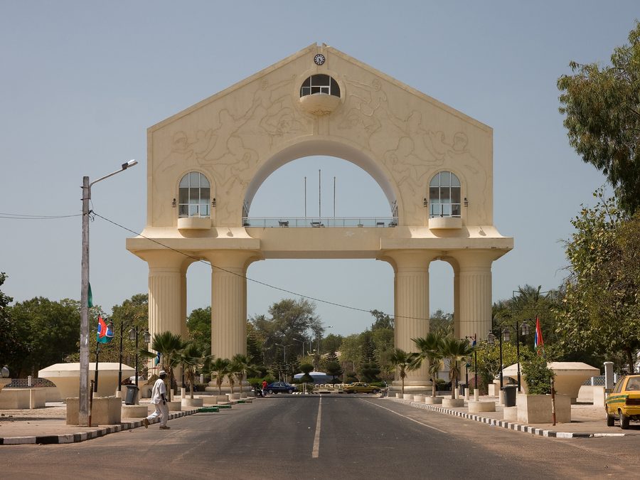 Arch 22 in Banjul, Gambia