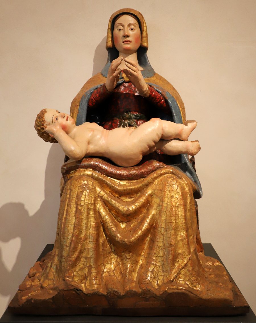File:Maestro della madonna di savelli, madonna in adorazione del bambino, 1500-30 ca, da s. michele a savelli di norcia.jpg